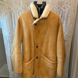 Vintage Italian Shearling Coat
